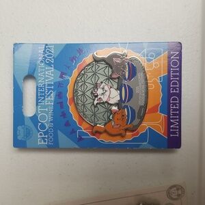 Disney Parks The Aristocats Epcot Food & Wine cats pin NEW PB1B7